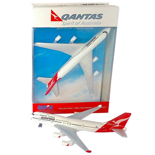Realtoy Qantas B747 Einzelflugzeug-Flugzeugmodell