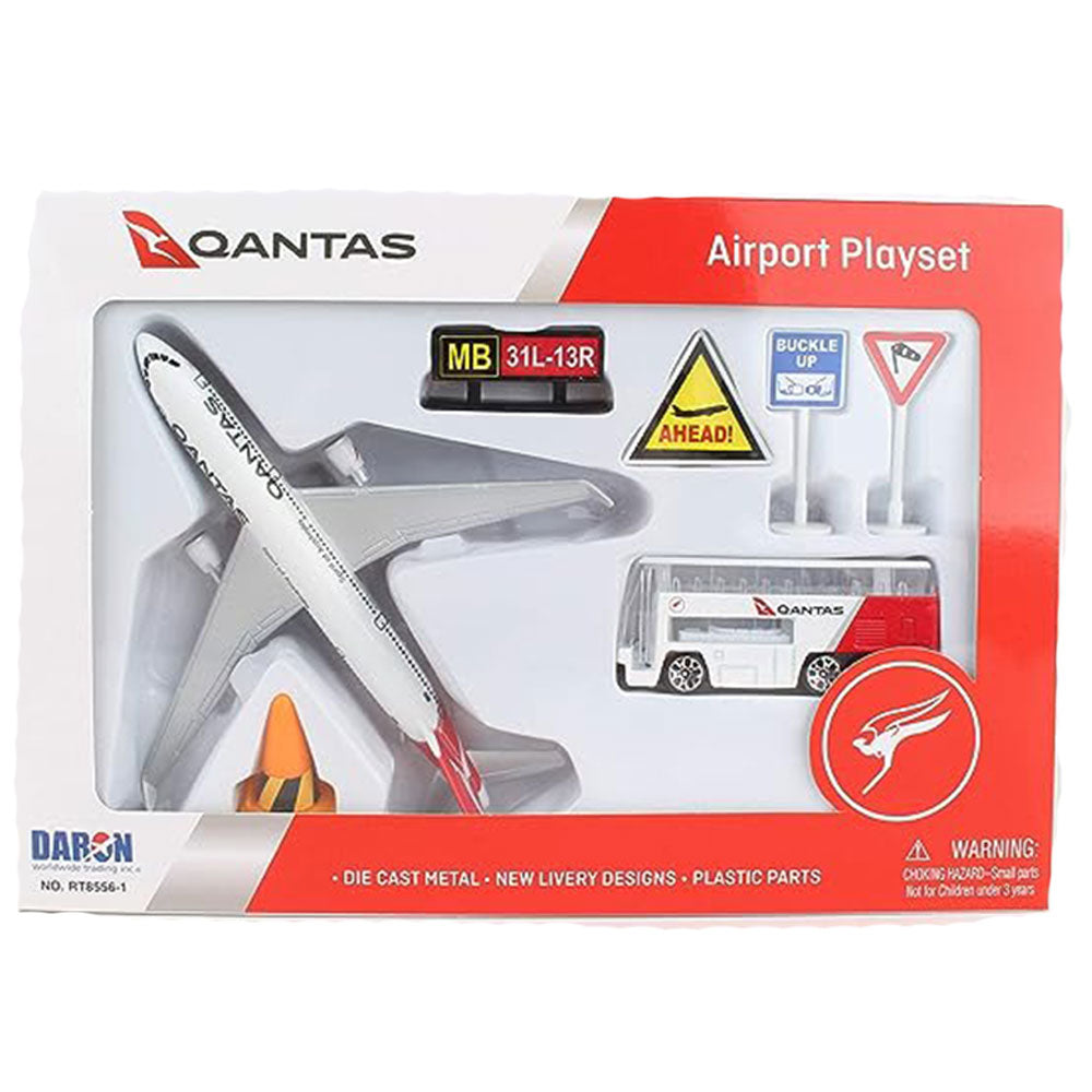 Realtoy Qantas Airport Spielset