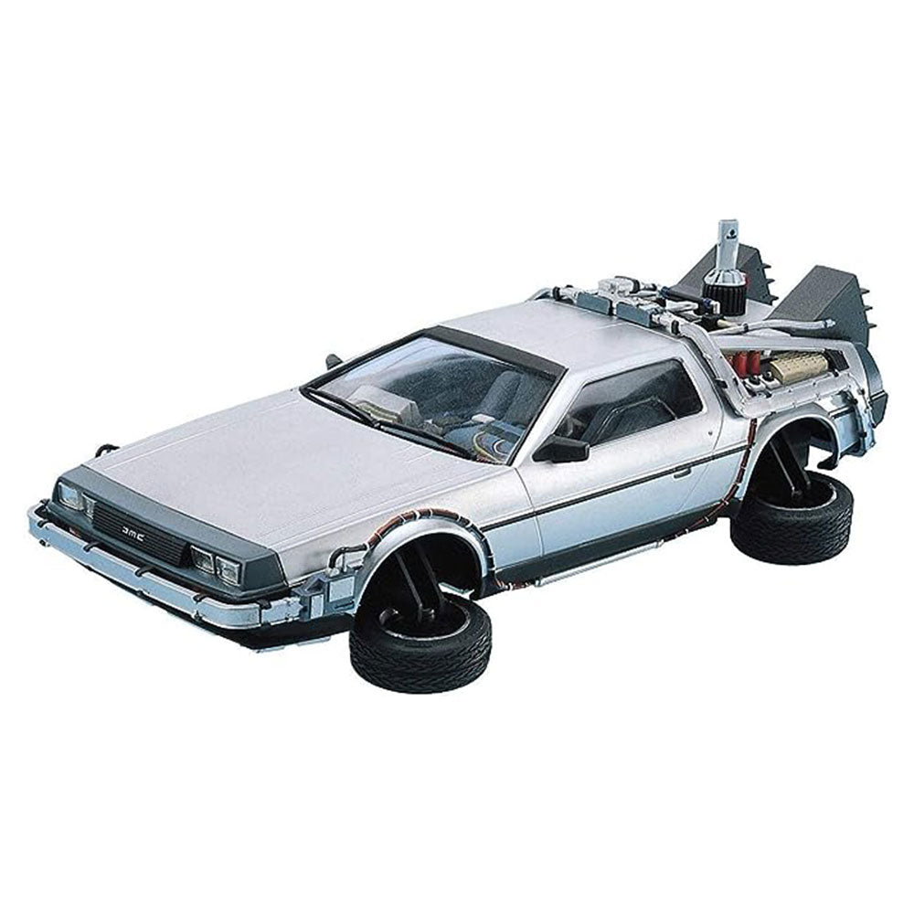 Aoshima Wróć do przyszłego modelu DeLorean 1/24