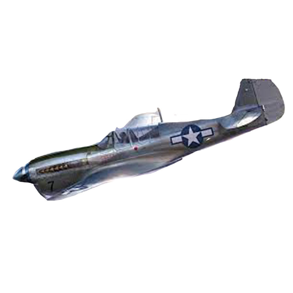 Hasegawa P-40N Warhawk Natural Metal Aces Airplane Model