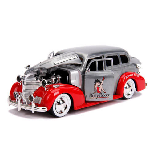 Betty Boop 1939 Chevy Master Dlx 1:24 Scale Hollywood Ride