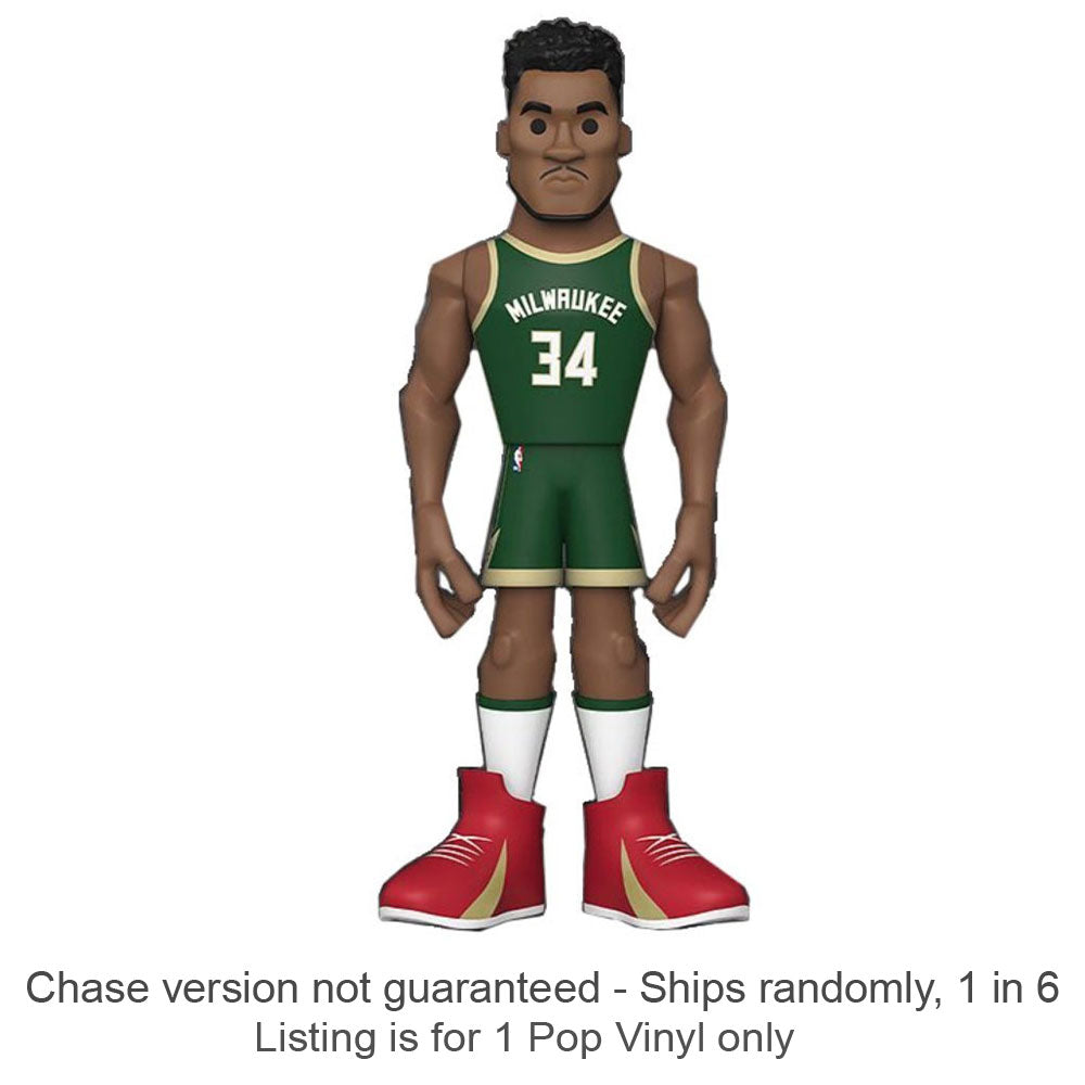 NBA: Giannis US Exclusive 12" Vinyl Gold Chase Ships 1 in 6