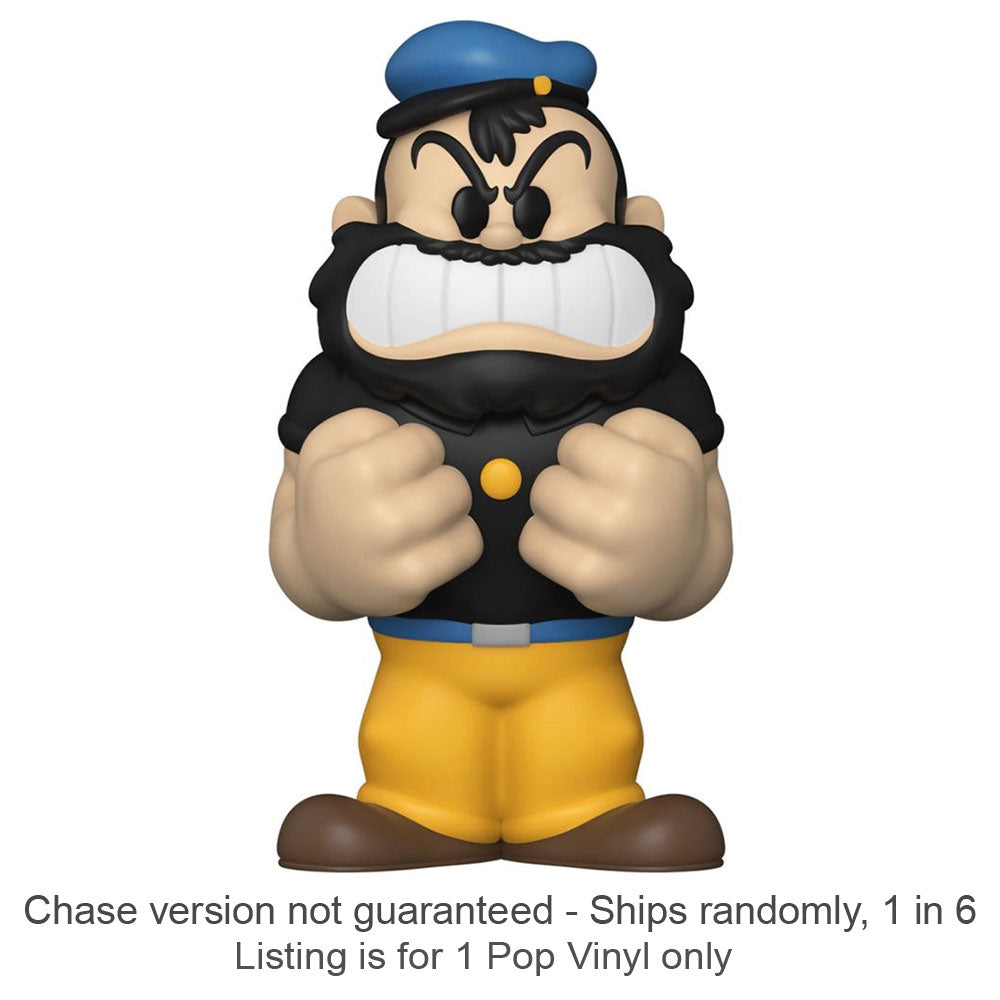 Popeye Bluto Vinyl Soda Chase Ships 1 in 6