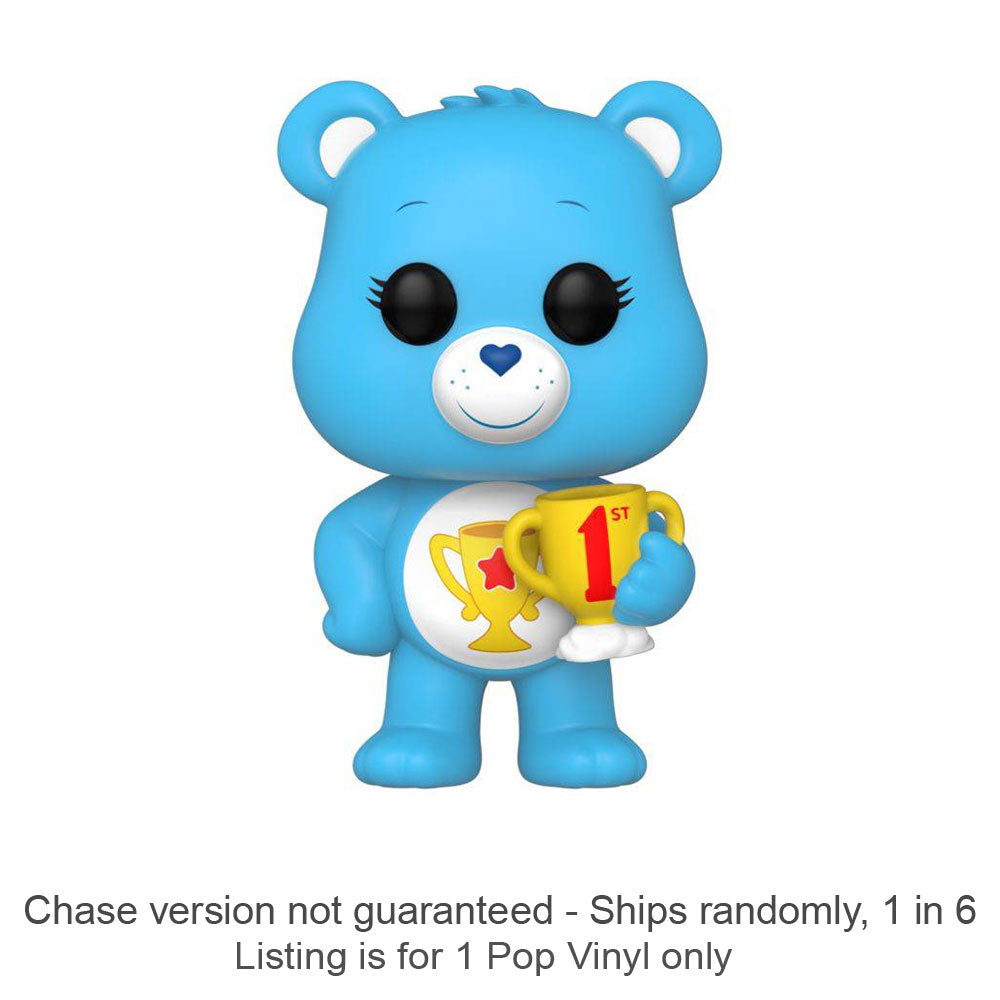 Care Bears 40th Annv Champ Bear Pop Vinyl Chase Ships 1 in 6