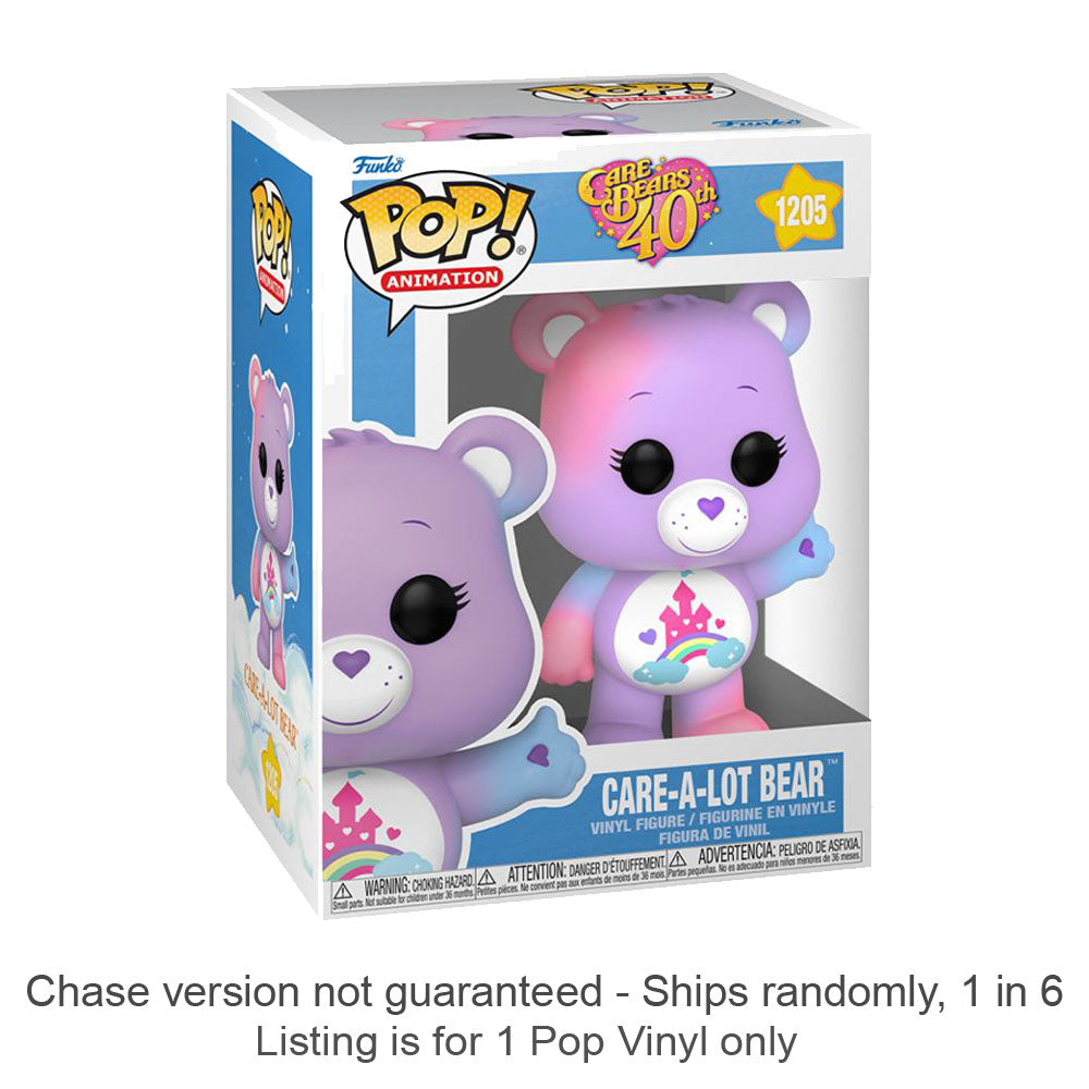 Care Bears 40th Annv Care-a-Lot Bear Pop! Chase Ships 1 in 6
