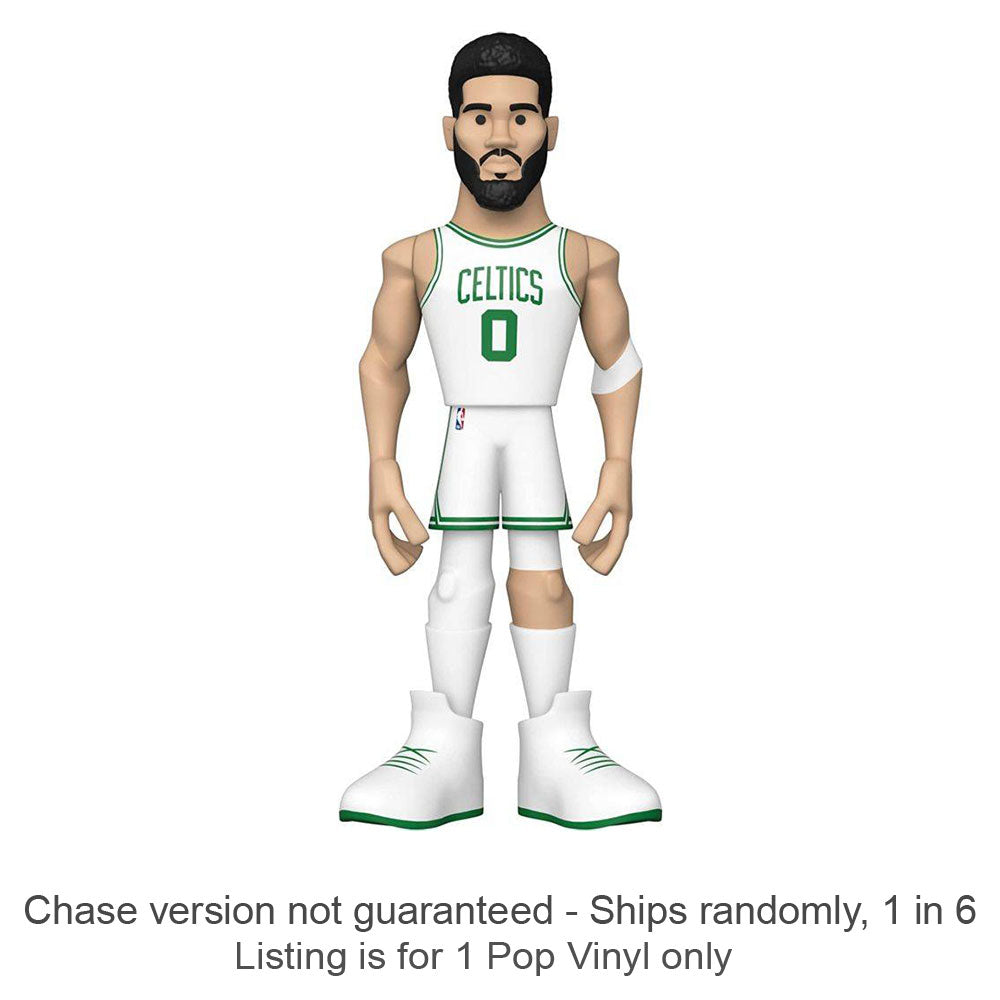 Boston Celtics Jayson Tatum 12" Vnyl Gold Chase Ships 1 in 6
