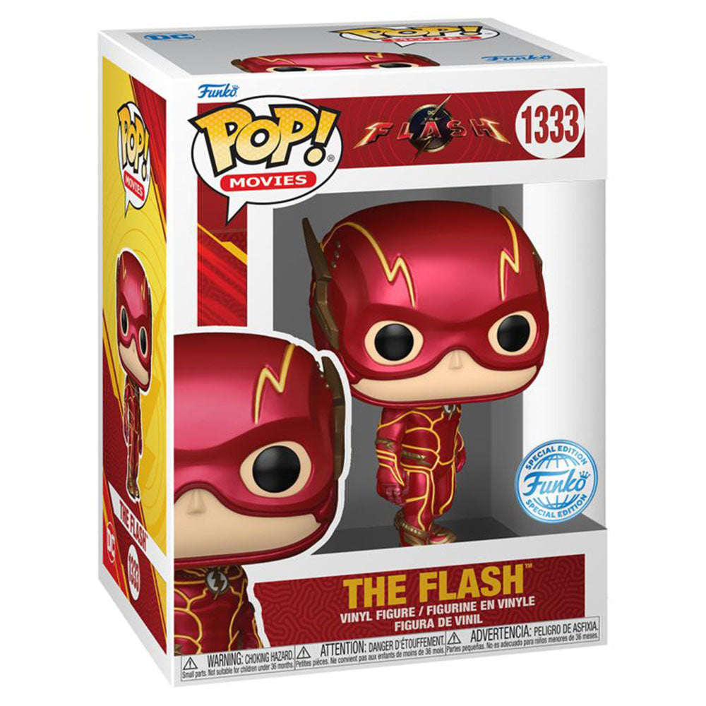 The Flash 2023 the Flash Metallic US Exclusive Pop! Vinyl