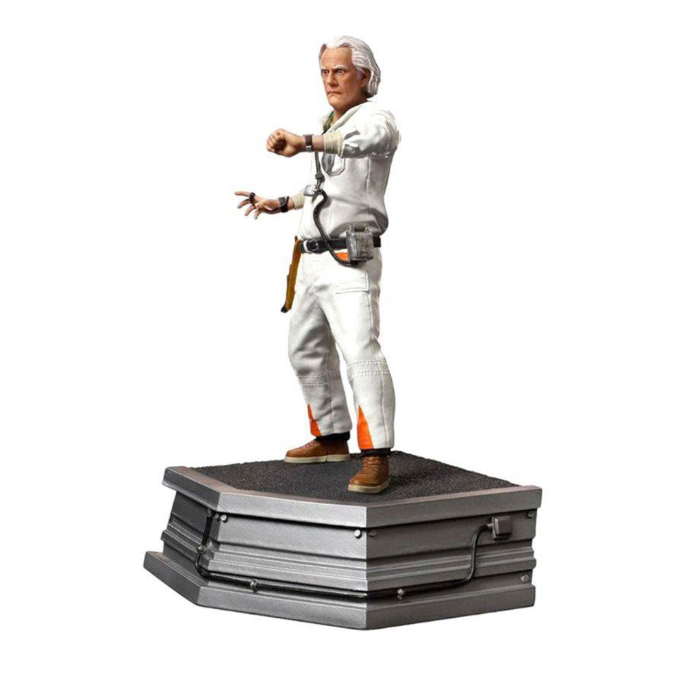 Back to the Future Doc Brown 1:10 Statue Version 2