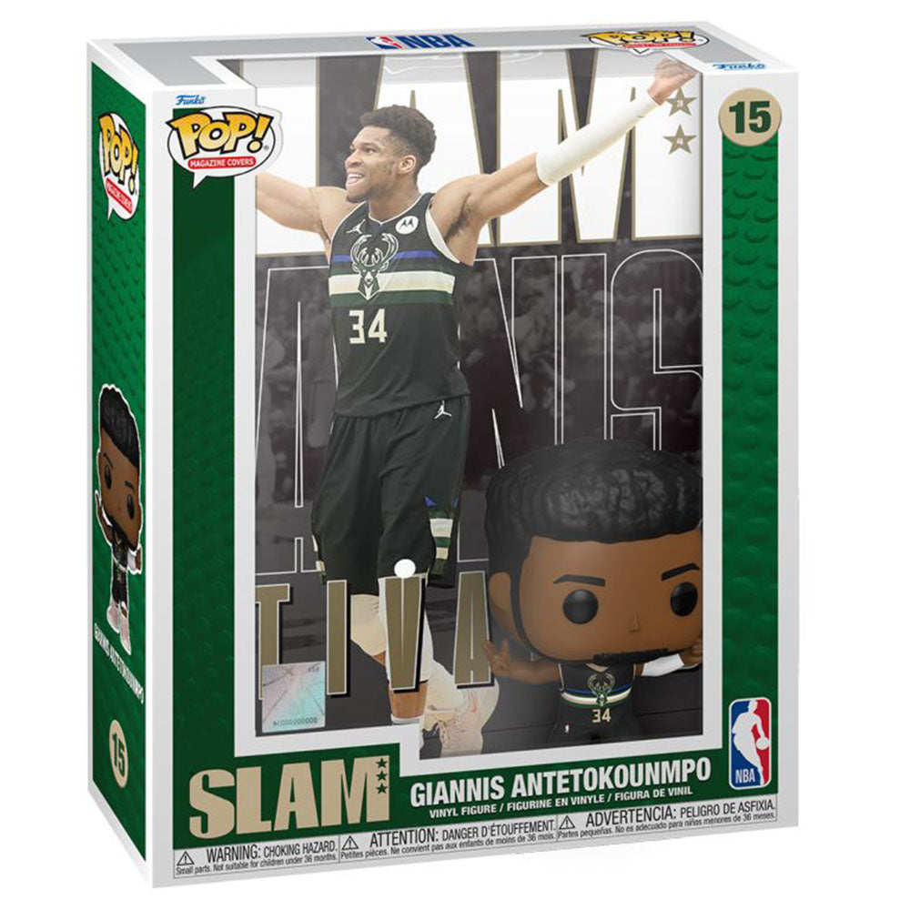 NBA: Slam Giannis Antetokounmpo Pop! Cover