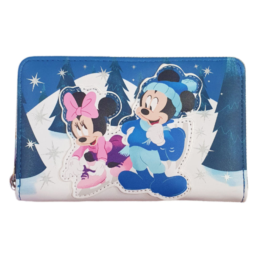 Disney Mickey et Minnie sac à main scène d'hiver