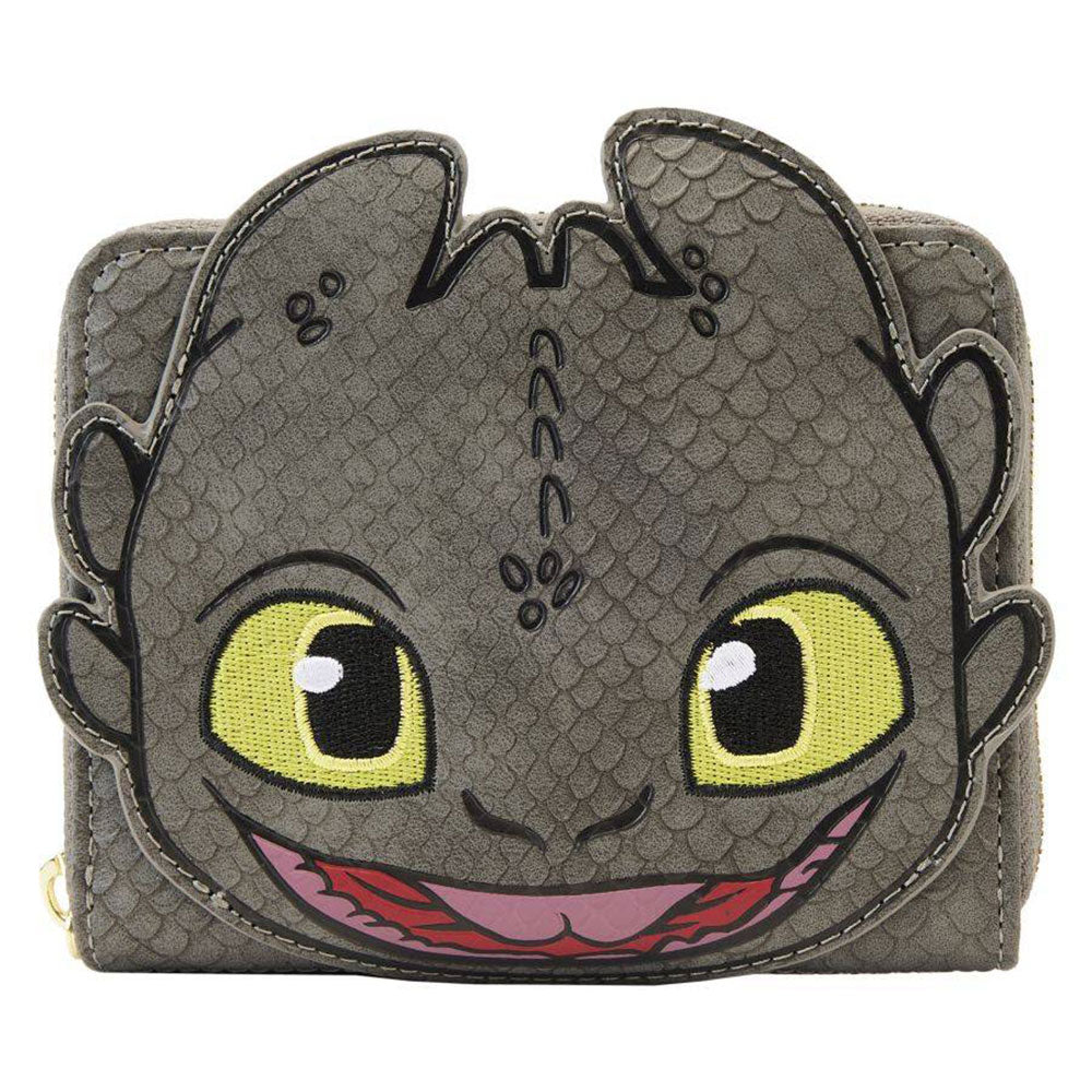 How to Train Your Dragon Toothless Cosplay Zip Wallet