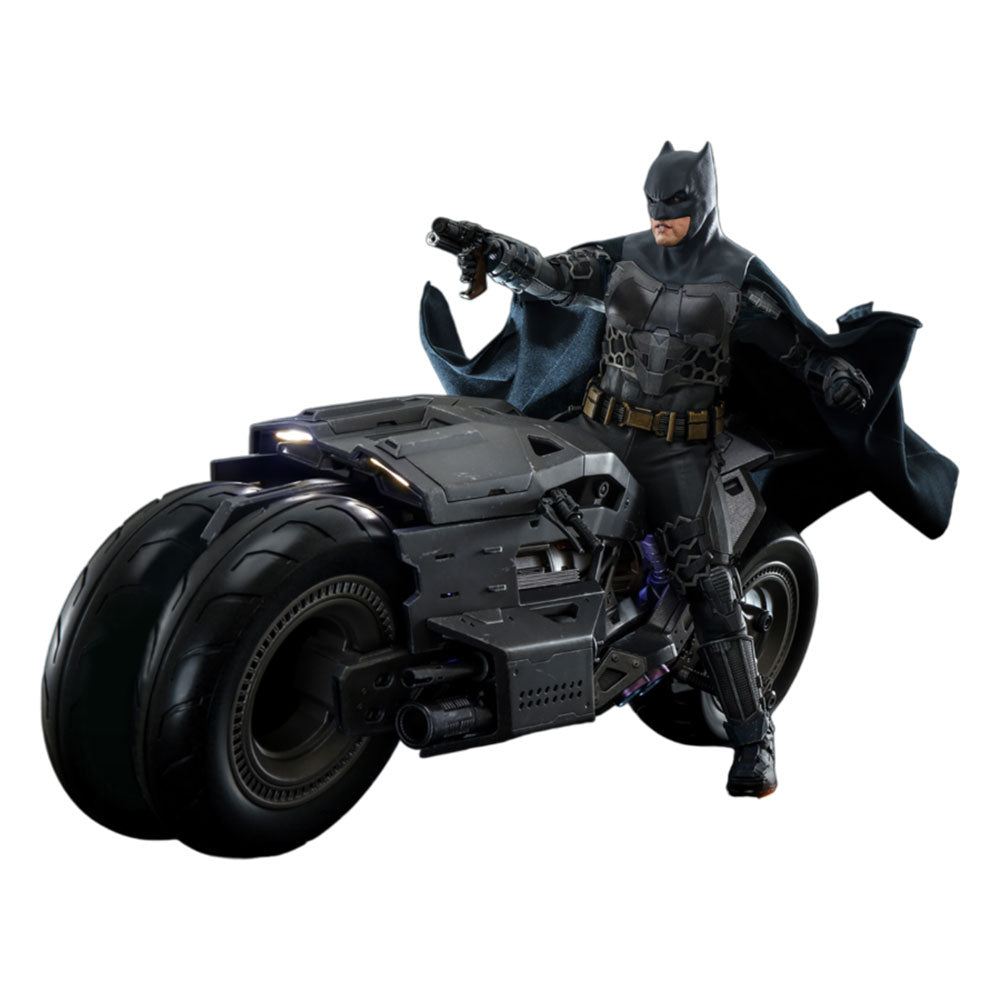 The Flash 2023 Batman & Batcycle 1:6 Scale Figure Set