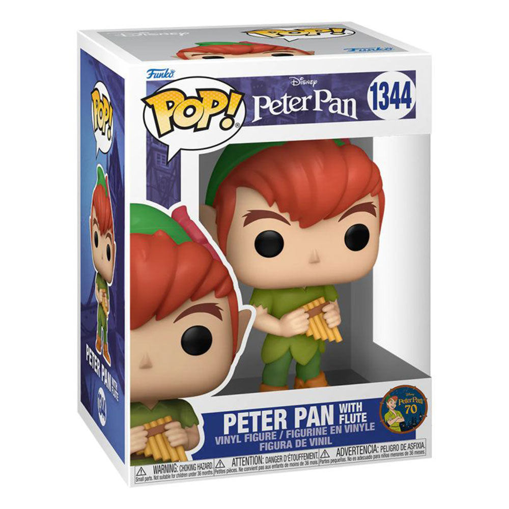 Peter Pan 70th Anniversary Peter Pan with Flute Pop! Vinyl