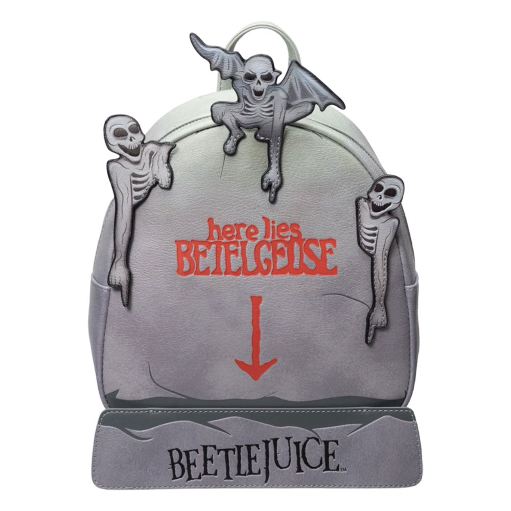 Beetlejuice Tombstone ist ein exklusiver Glow-Mini-Rucksack