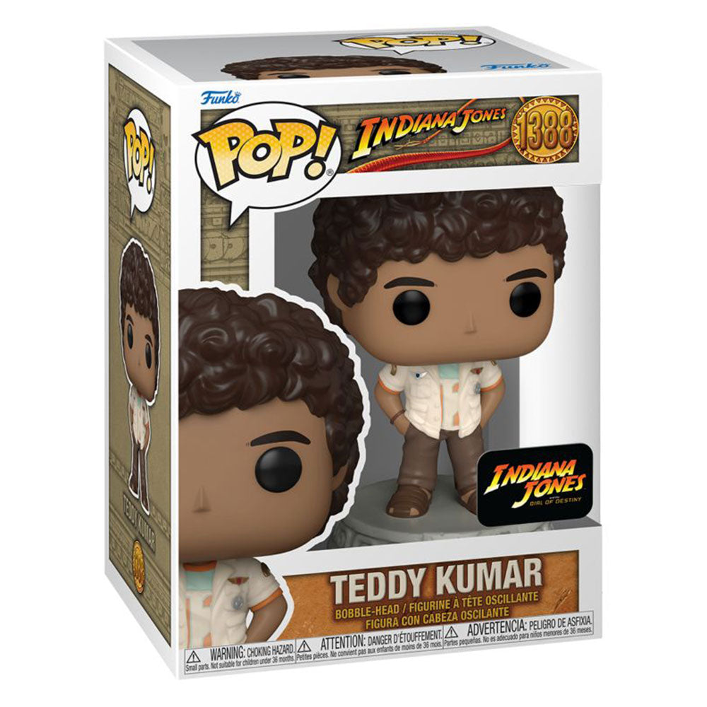 Indiana Jones & the Dial of Destiny Teddy Kumar Pop! Vinyl