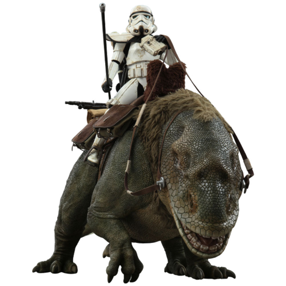 Star Wars sandtrooper sersjant og dewback 1:6-skalasett