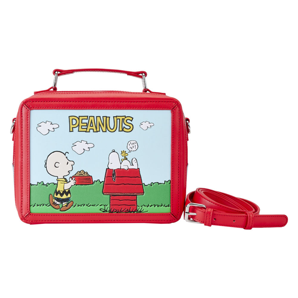 Peanuts Charlie Brown Lunchbox-Umhängetasche