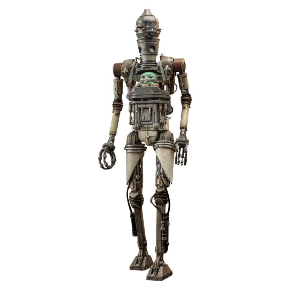 Star Wars : figurine de collection Mandalorian ig-12 à l'échelle 1:6