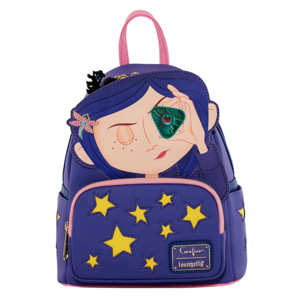 Coraline Stars Cosplay Mini Backpack