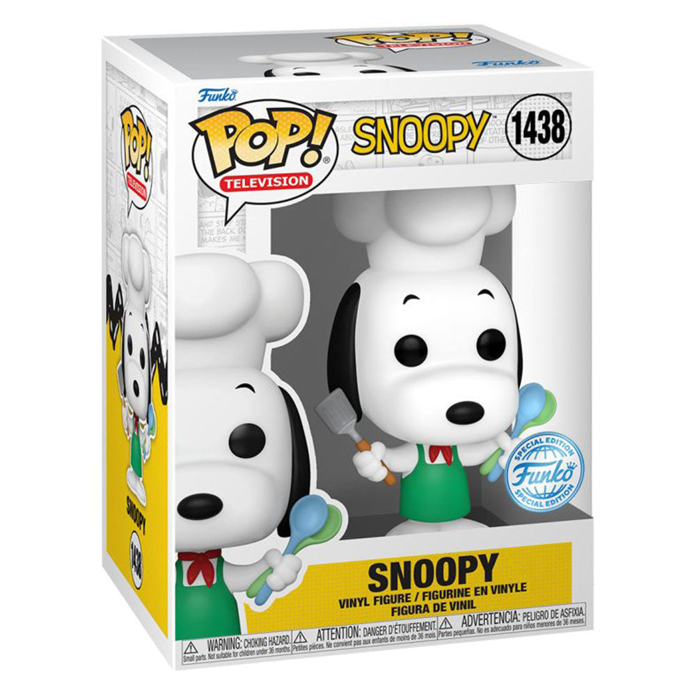 Peanuts Snoopy Chef Outfit US Exclusive Pop! Vinyl