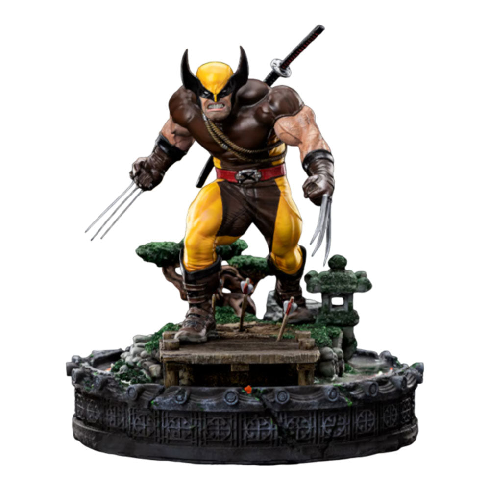 Statue De Luxe X-Men Wolverine Unleashed À L'Échelle 1:10