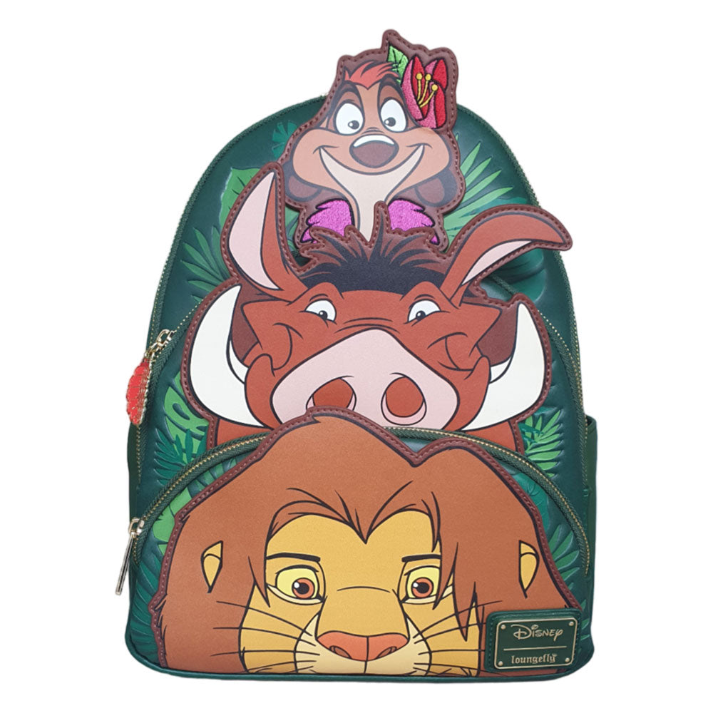 Lion King 1994 Three Friends US Exc. 3 Pocket Mini Backpack