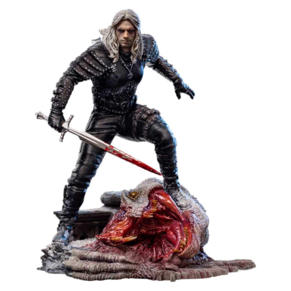 The WitcherTV Statue de Geralt de Riv 1:10