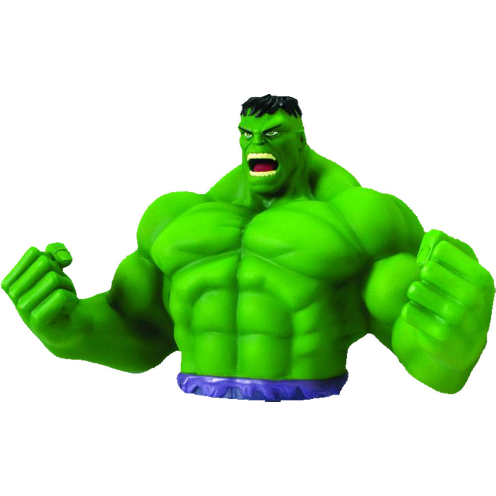 Incredibile banca dei busti di Hulk