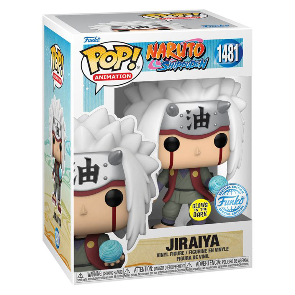 Naruto Jiraiya with Rasengan US Exclusive Glow Pop! Vinyl