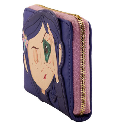 Coraline stars cosplay plånbok med dragkedja