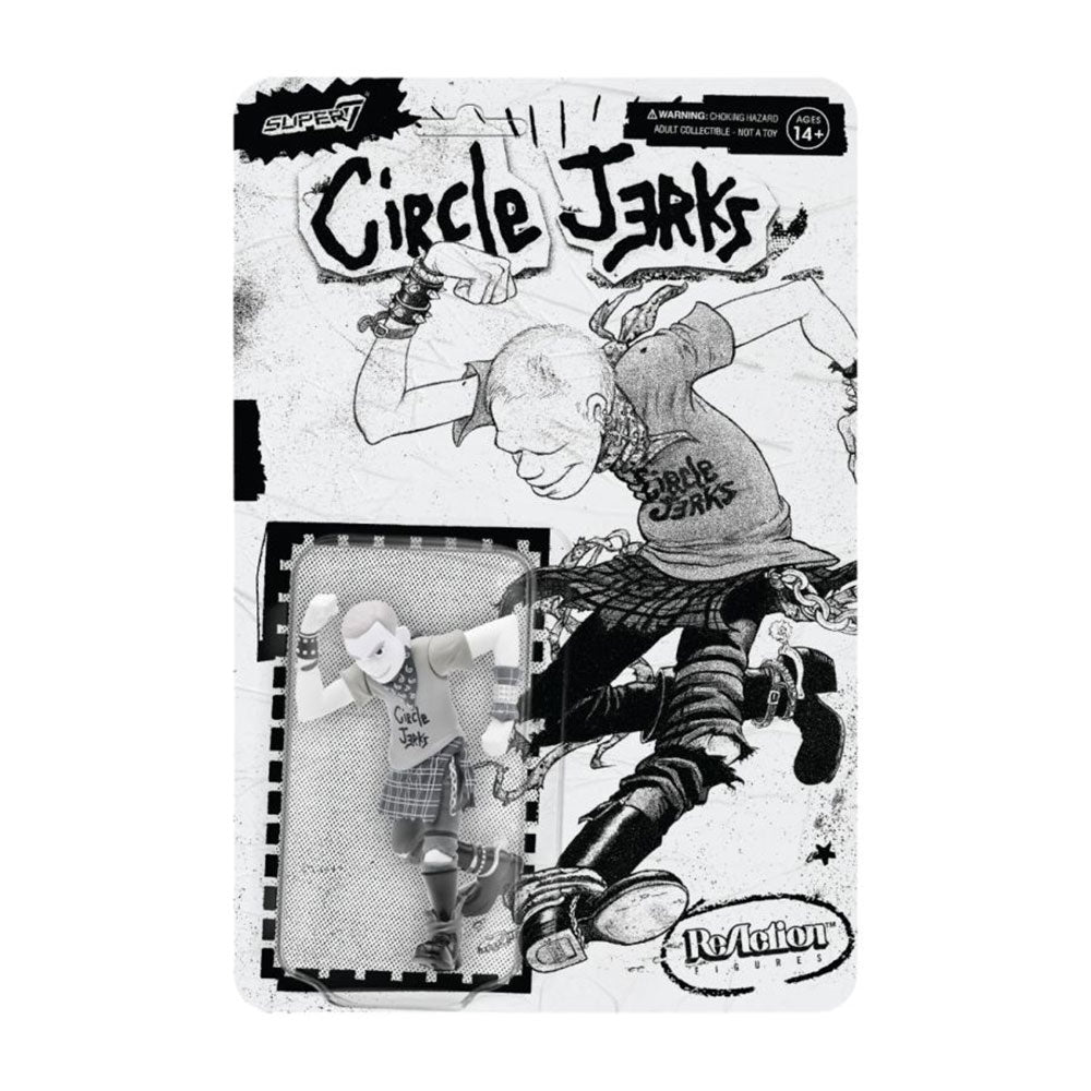 Circle Jerks Skank Man Grayscale ReAction 3.75" Figure