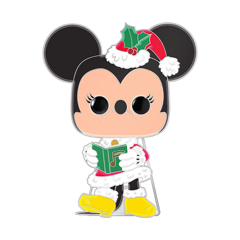 Disney Minnie Mouse Holiday Glow Enamel Pop! Pin