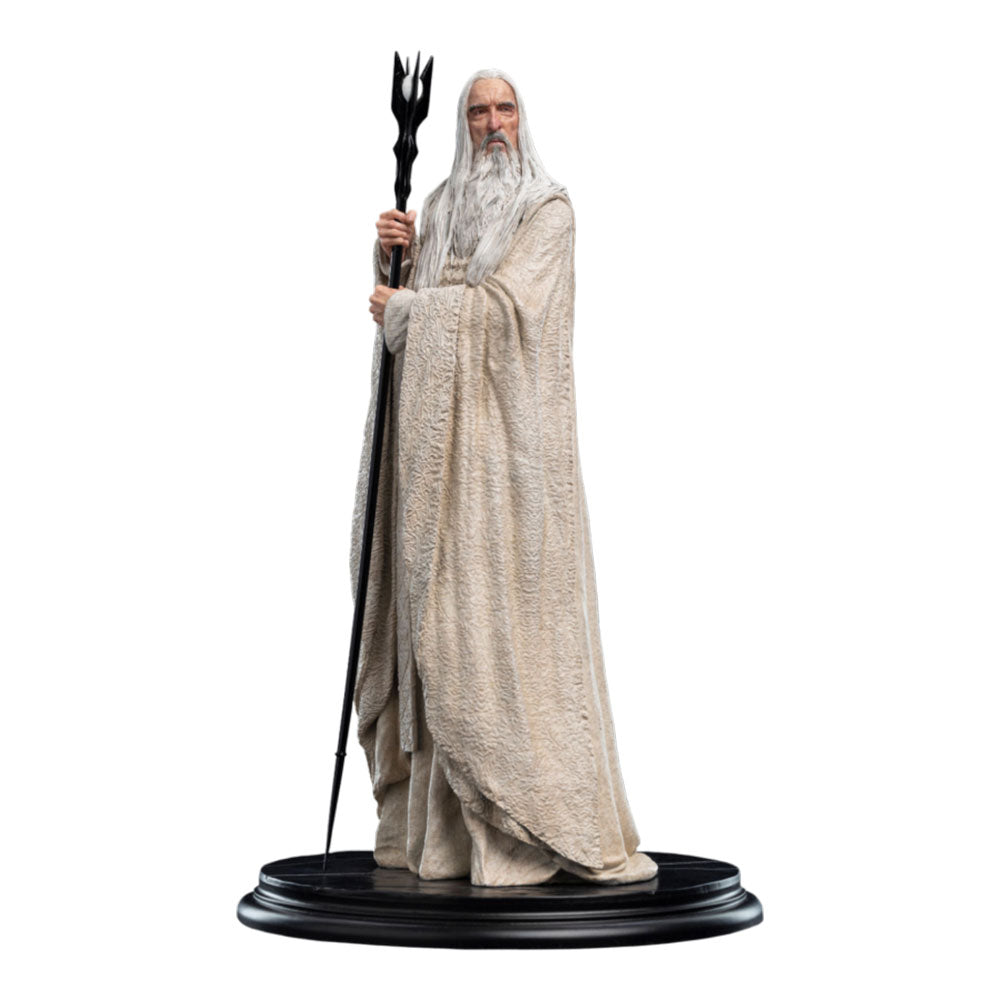 The Lord of the Rings Saruman the White Wizard Statue
