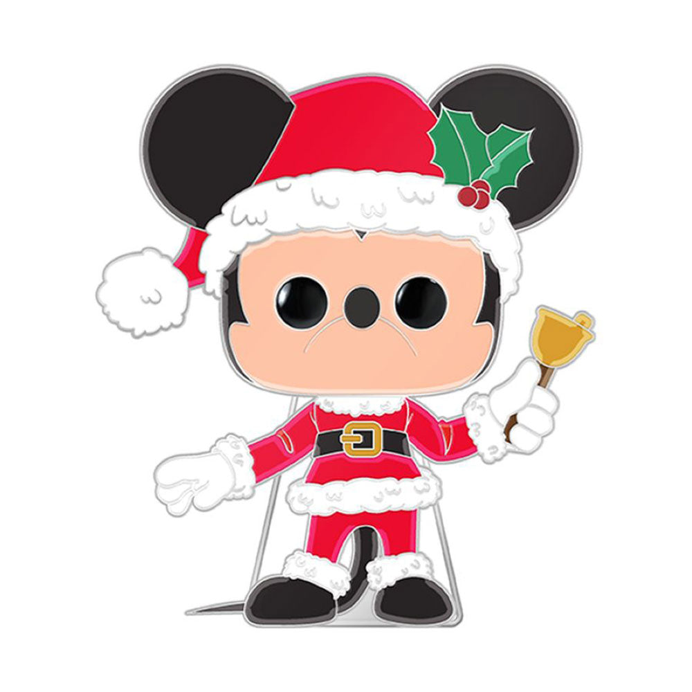Disney Mickey Mouse Holiday Glow Enamel Pop! Pin