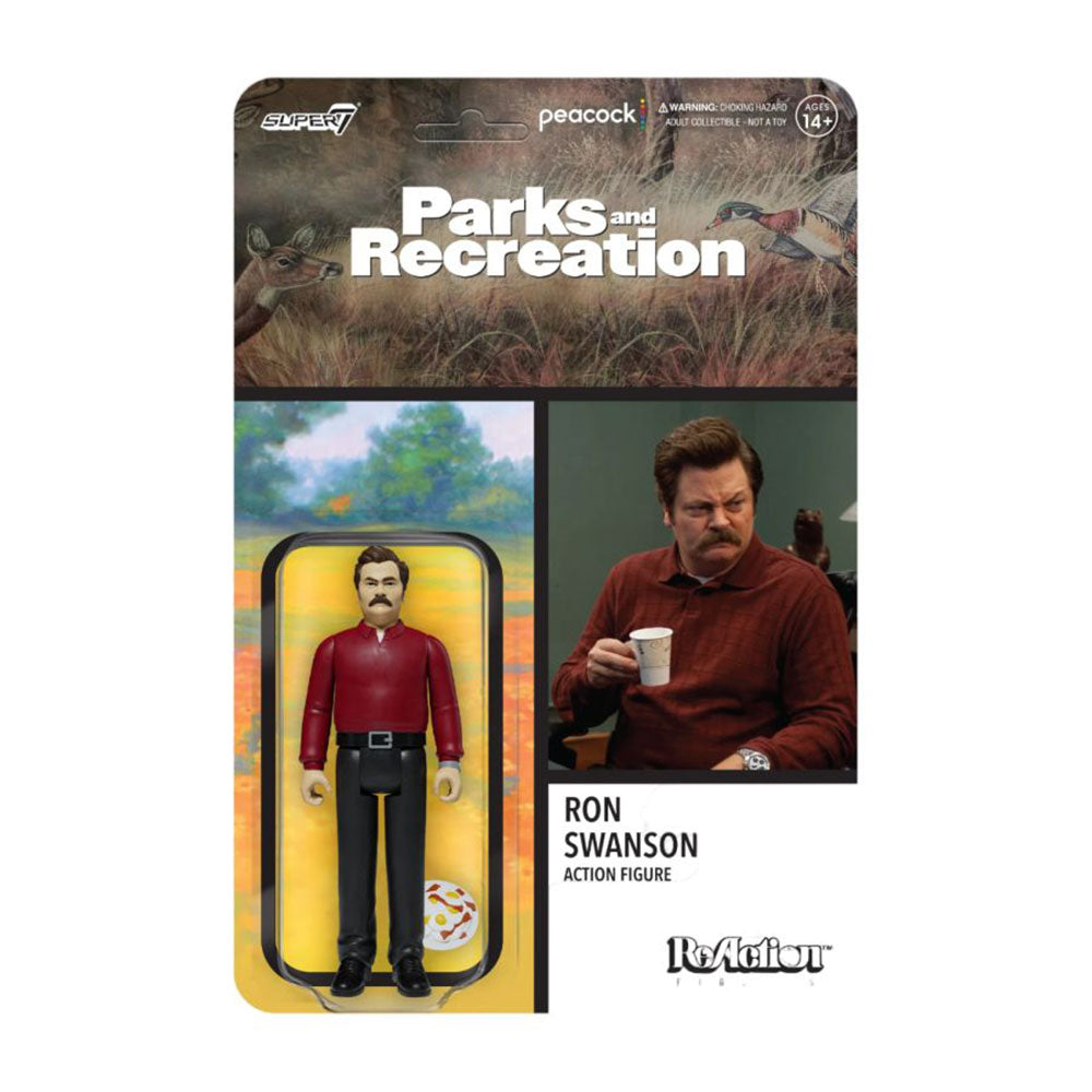 Parks and Recreation Ron Swanson ReAction 3.75" Figure