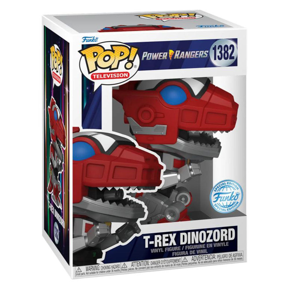 Power Rangers 30th Anniversary T-Rex Dinozord US Pop! Vinyl