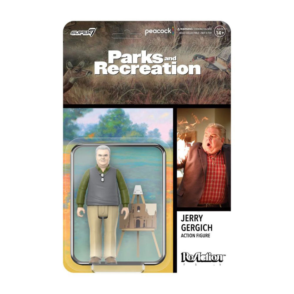 Parks and Recreation Jerry Gergich ReAction 3.75" Figure