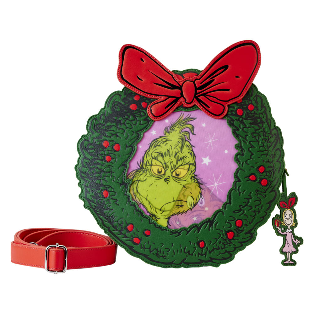 Dr. Seuss' How the Grinch Stole Christmas! Wreath Crossbody