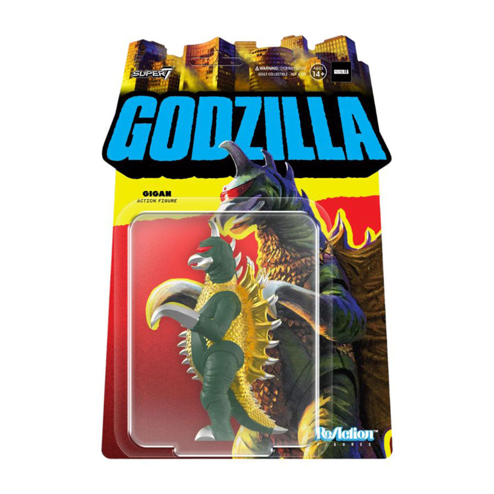 Godzilla contre Gigan 1972 Gigan ReAction 3,75" Figurine