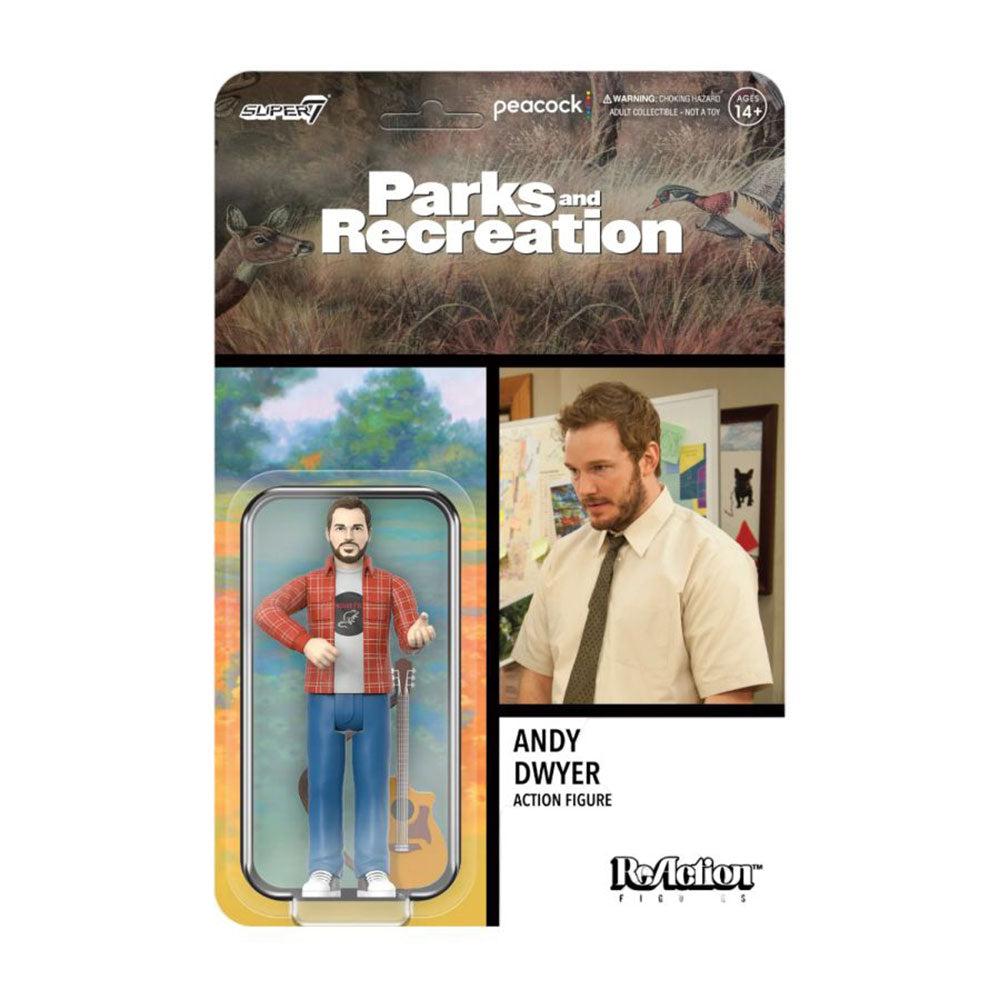 Parks and Recreation Andy Dwyer ReAction 3.75" Action Figure