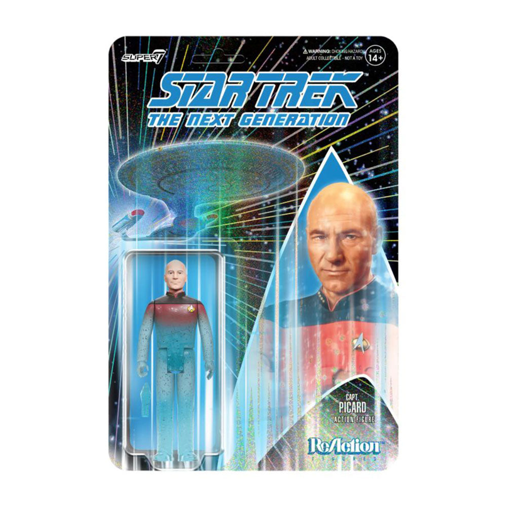 Star Trek Captain Picard Transporter ReAction 3.75" Figure