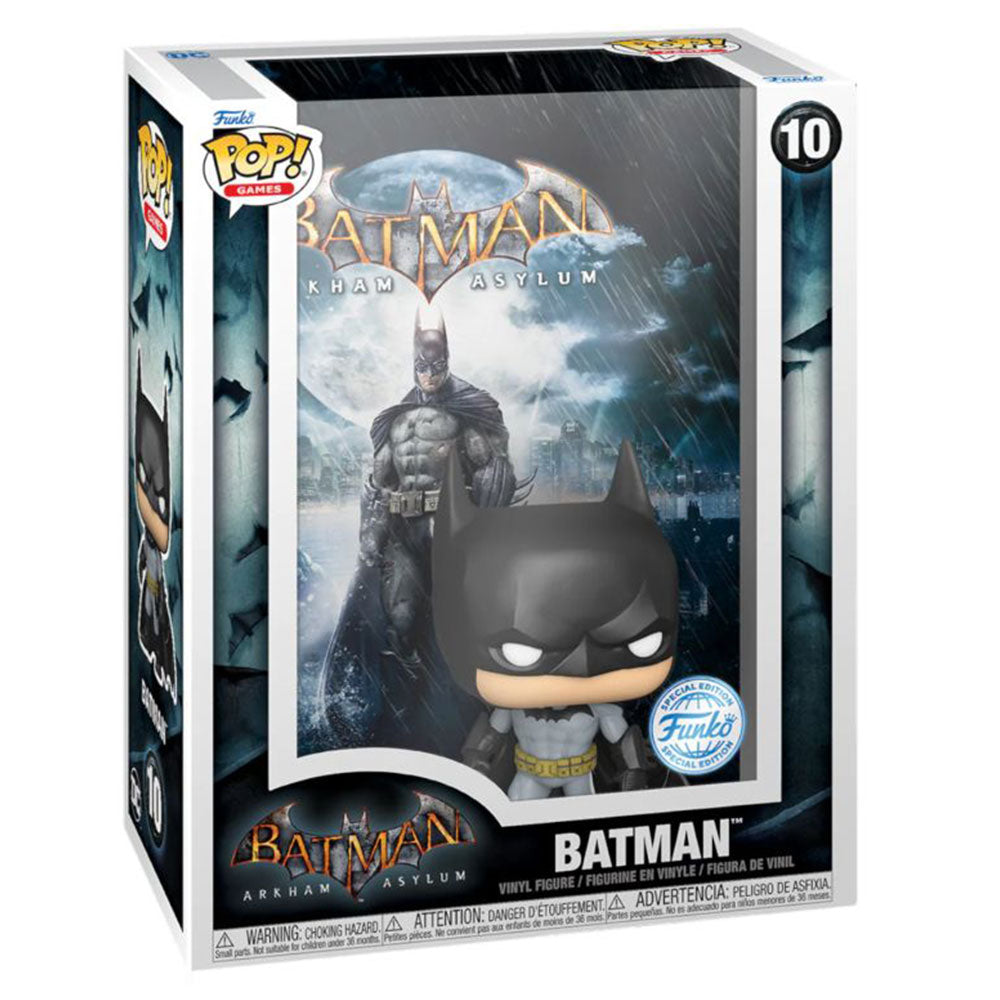 Batman Arkham Asylum US Exclusive Pop! Game Cover