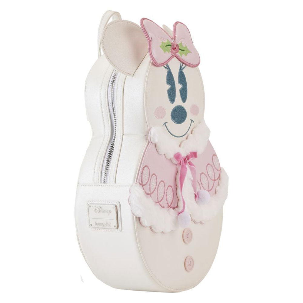 Disney Minnie Mouse Pastel Snowman Mini Backpack