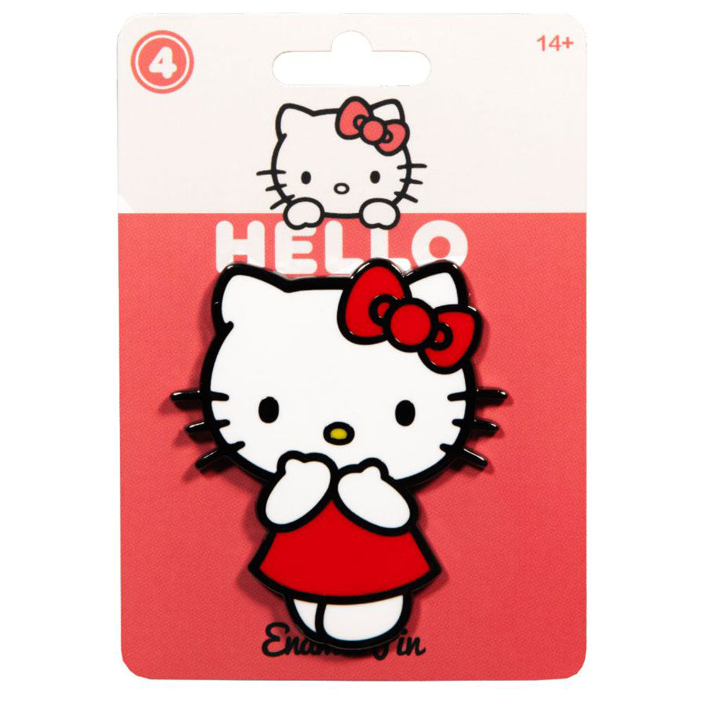 Hello Kitty #4 Shocked Enamel Pin