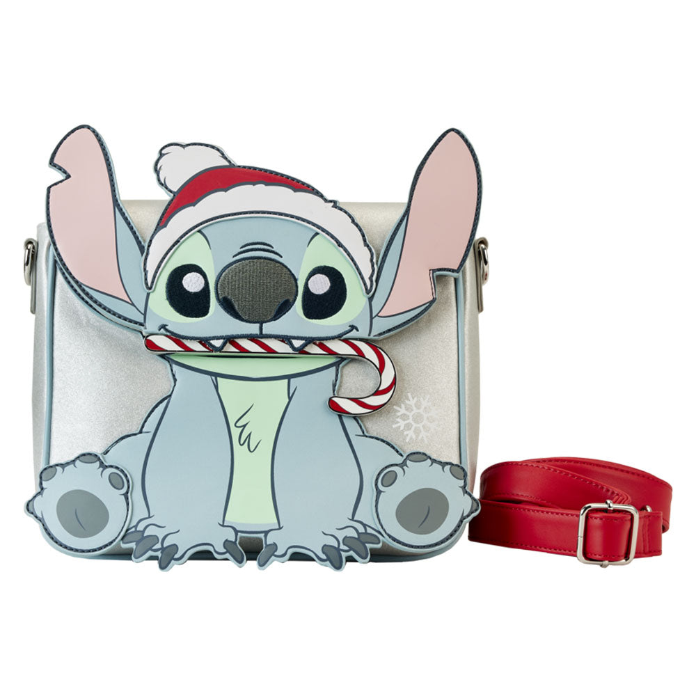 Lilo & Stitch Stitch Holiday Glitter Crossbody