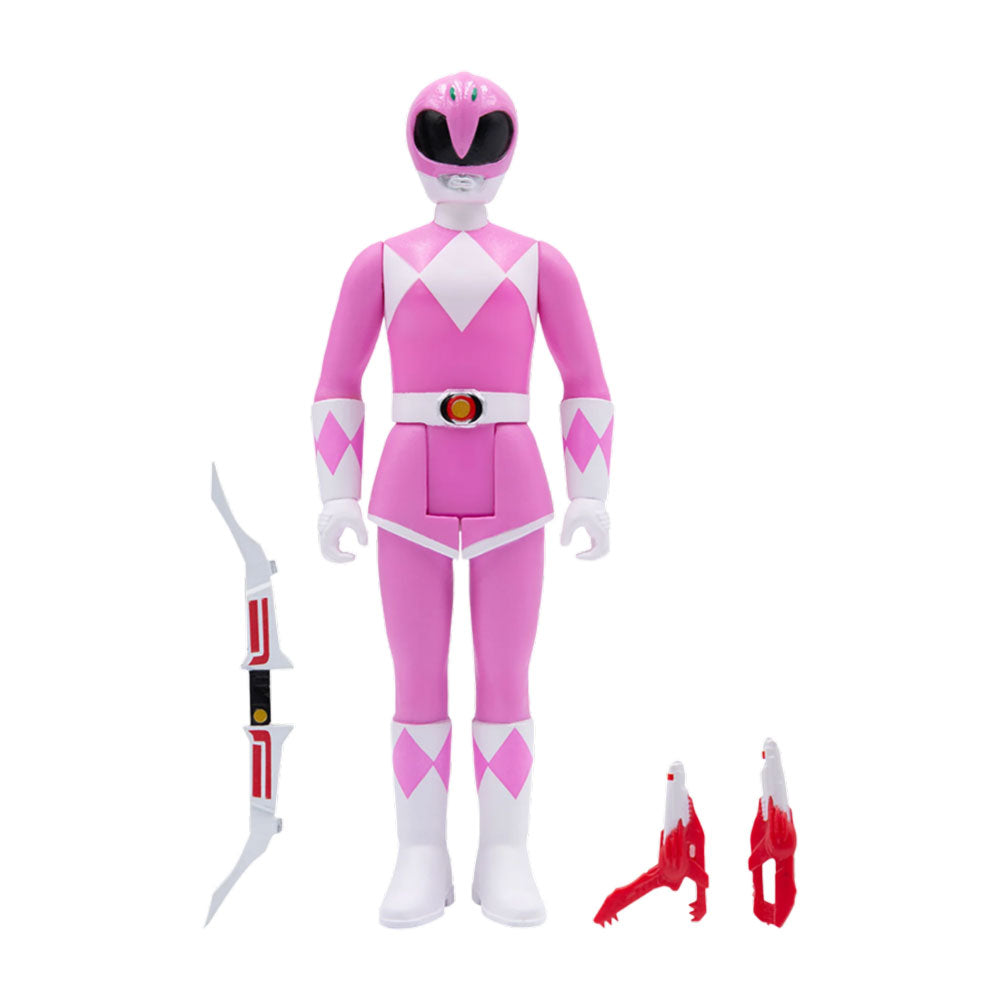 Power Rangers Pink Ranger ReAction 3.75" Action Figure