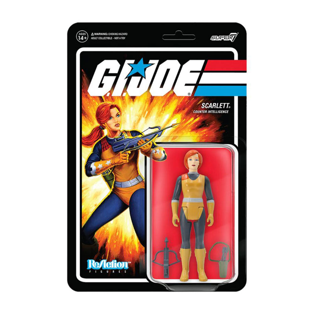 G.I. Joe Scarlett ReAction 3.75" Action Figure