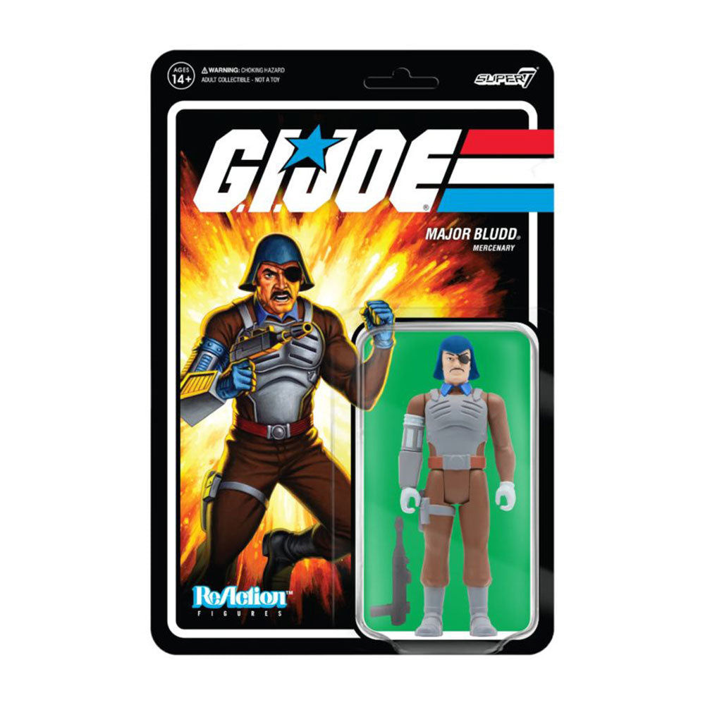 G.I. Joe Major Bludd ReAction 3.75" Action Figure