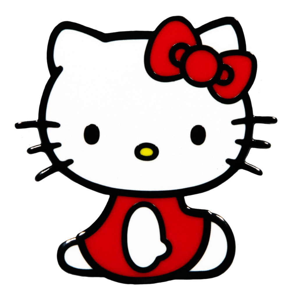 Hello Kitty #3 Sitting Dress Pin