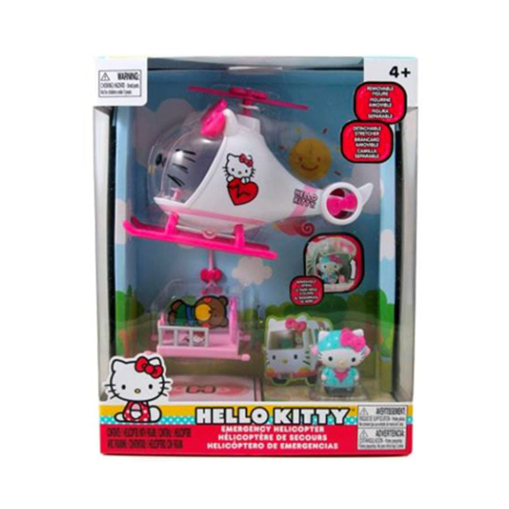 Hello Kitty 7'' Helicopter Playset